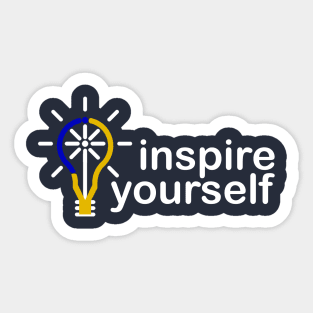 Inspire Yourself Sticker